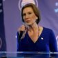 Carly Fiorina, the former CEO of Hewlett-Packard, said Sunday she&#39;s confident that her support will continue to grow as more Americans learn about who she is and what she stands for. (Associated Press)