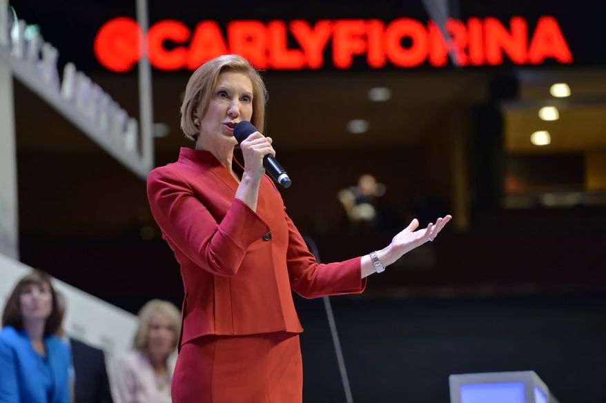 The Carly for America super PAC on Tuesday is holding a world premiere event to launch their &quot;Citizen Carly&quot; documentary at the Arlington Cinema &amp; Drafthouse just outside Washington. (Associated Press)