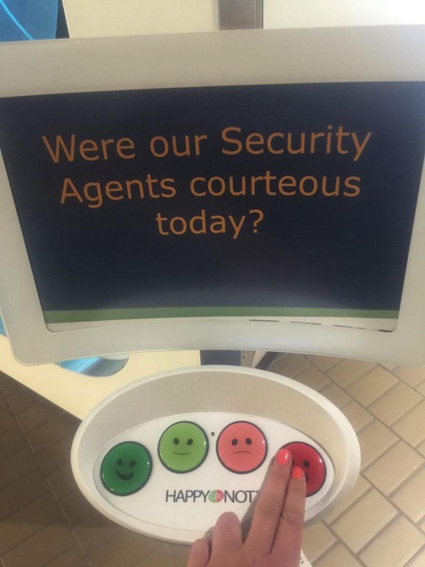 The Transportation Security Administration is investigating a claim by Shadi Petosky, a transgender woman who says she was treated unfairly at an airport security checkpoint. (Twitter/@ShadiPetosky)