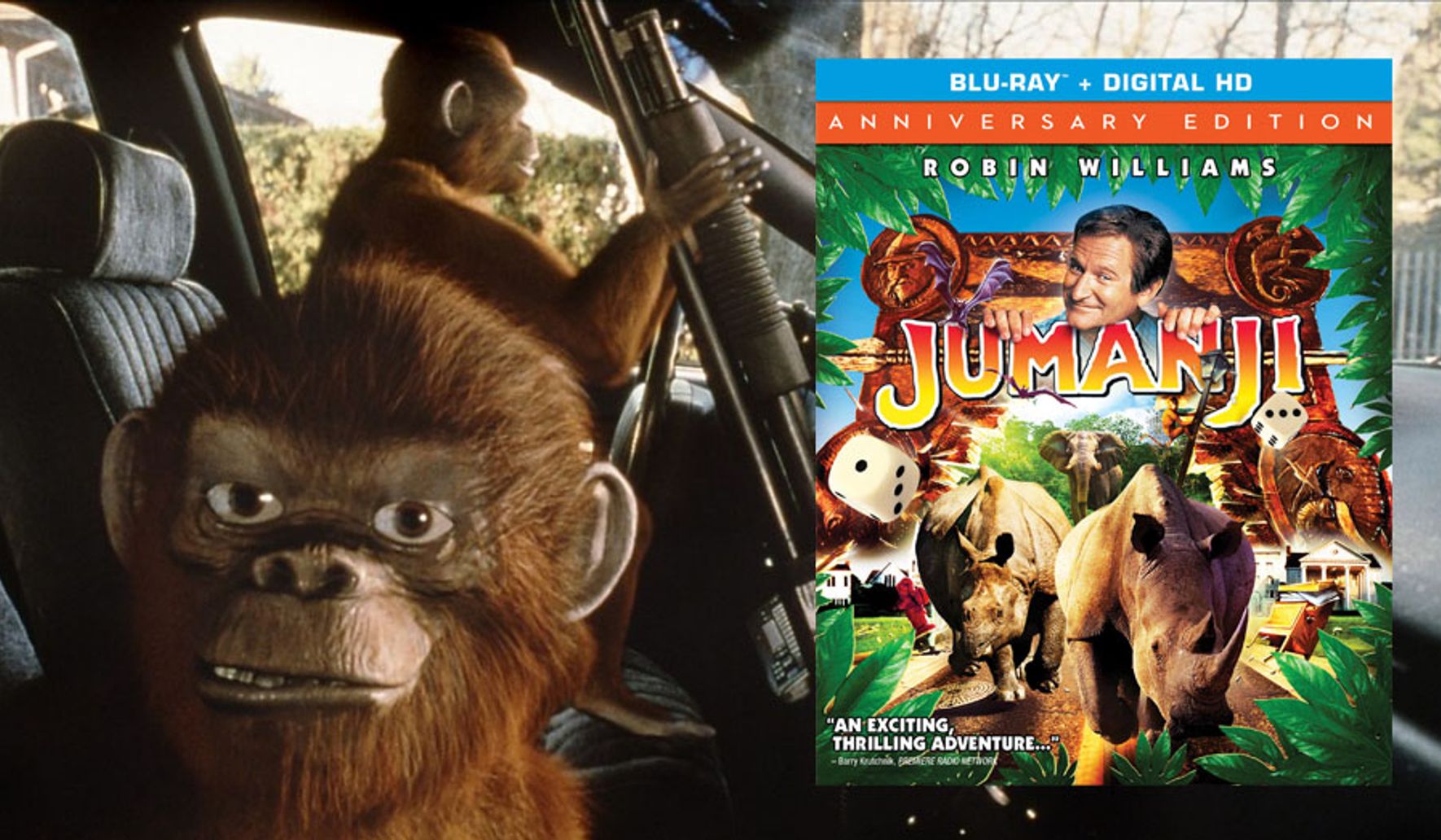 Blu-ray reviews: Jumanji: 20th Anniversary Edition and Zathura: 10th  Anniversary Edition - Washington Times