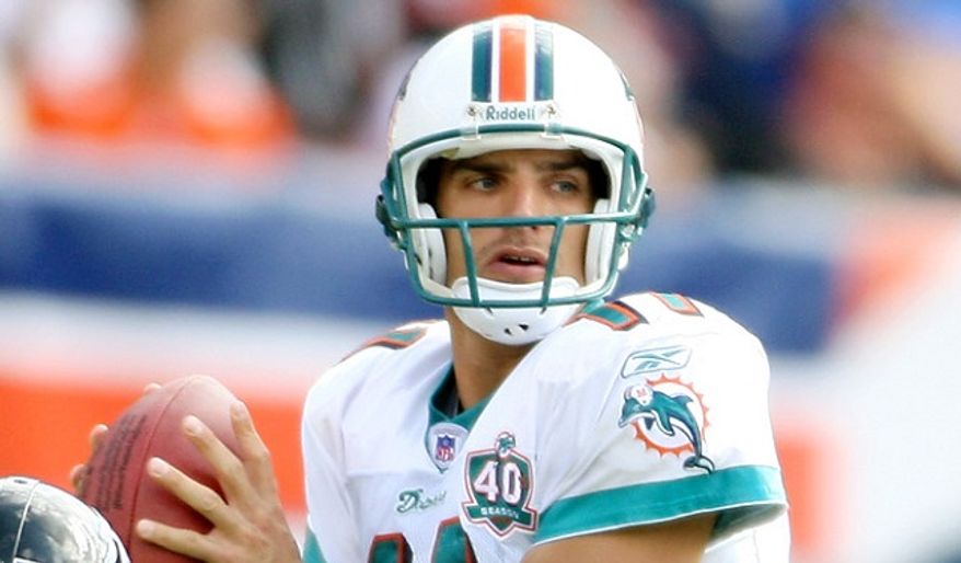 Gus Frerotte was picked up in the seventh round of the 1994 NFL Draft. His 15
seasons included all but which team?