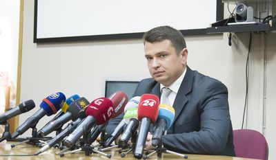 Artem Sytnyk, head of the National Anti-Corruption Bureau of Ukraine (NABU)