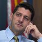 House Ways and Means Committee Chairman Paul Ryan, R-Wis., is seen in his office on Capitol Hill in Washington, in this June 9, 2015, file photo.  (AP Photo/Molly Riley, File)