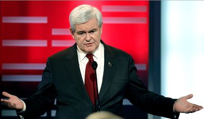 A suggestion from columnist Jonah Goldberg: Newt Gingrich for House Speaker, even as a temporary (AP Photo)