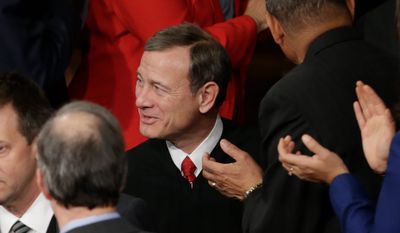 Chief Justice John G. Roberts Jr. will be put to conservatives&#39; test again as he begins his second decade at the helm of the Supreme Court. He already has become a punching bag on the Republican campaign trail. (Associated Press)