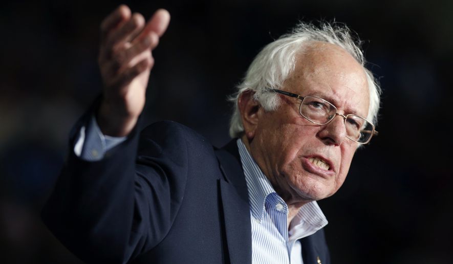 Sen. Bernard Sanders&#39; campaign said a less than 1 percent tax on Americans making more than $1 million per year would cover the lost revenue from a repeal of the Obamacare &quot;Cadillac tax.&quot; (Associated Press)
