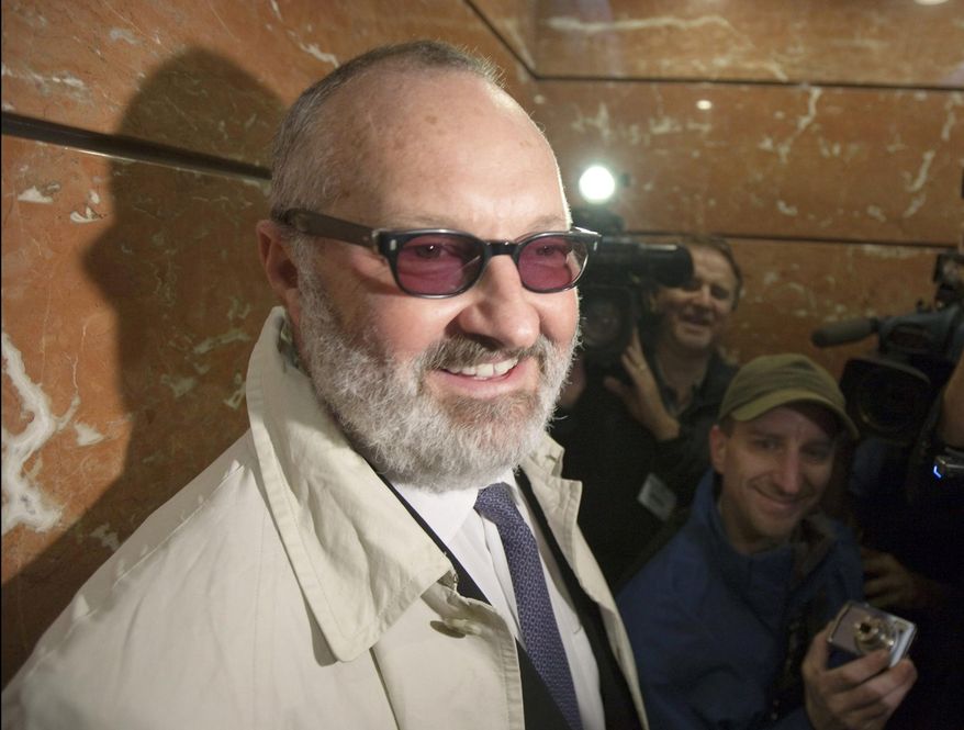 Actor Randy Quaid arrives for an immigration hearing in Vancouver, in this Oct. 28, 2010, file photo. Quaid says he could be deported from Canada next week and says he'd like to make movies in the U.S. again. He says he was detained by Canada Border Services on Tuesday, Oct. 6, 2015. (AP Photo/The Canadian Press, Jonathan Hayward, File)