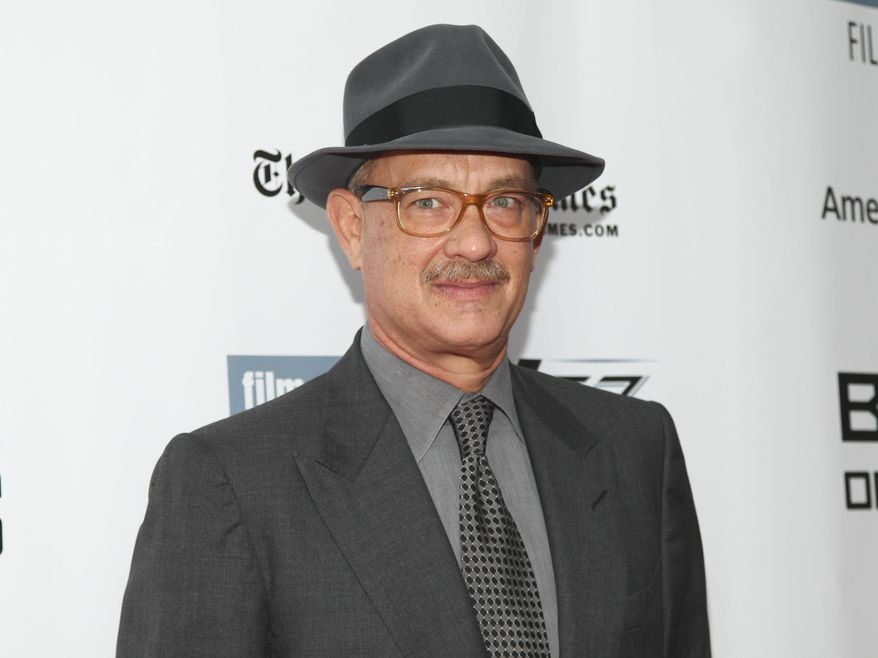 In this Oct. 4, 2015, file photo, Tom Hanks attends the New York Film Festival "Bridge of Spies" premiere at Alice Tully Hall in New York. (Photo by Andy Kropa/Invision/AP, File)