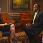 Ben Carson appeared with Sharyl Attkisson on Sunday for the second broadcast of &quot;Full Measure,&quot; a new investigative political talk show. (Sinclair Broadcast Group)