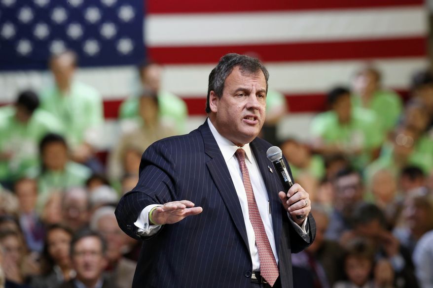New Jersey Gov. Chris Christie dropped to 1 percent in the new Fox News poll released Tuesday evening. (Associated Press)
