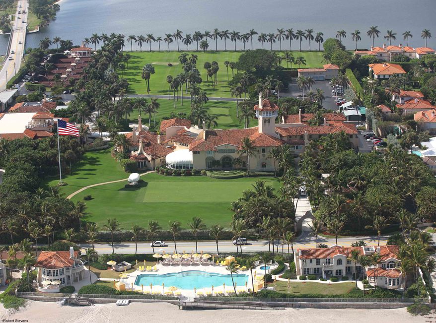 Mar-A-Lago - 1100 S. Ocean Blvd., Palm Beach, Florida - The former home of Marjorie Merriweather Post was built in 1924. Donald Trump acquired the property in 1985, renovating each of its 58 bedrooms and 33 bathrooms. The estate is now home to the 126-room private Mar-A-Lago Club. Photo: businesswire.com