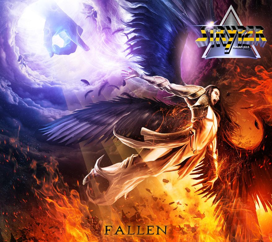 This CD cover image released by Frontiers SRL shows "Fallen," the latest release by Stryper. (Frontiers SRL via AP)