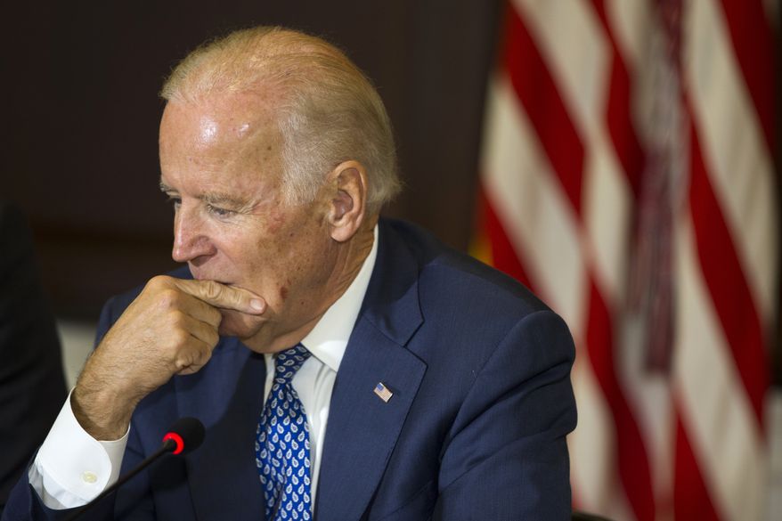 Vice President Joseph R. Biden has hemmed and hawed for months about whether to join the race, saying he didn&#x27;t know if his heart is in it after the death of his son, Beau Biden, in May. (Associated Press)