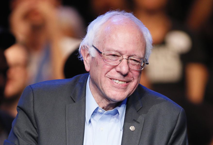 Democratic presidential candidate Sen. Bernie Sanders, of Vermont, speaks during a fundraiser at the Avalon Hollywood, in Los Angeles, in this Oct. 14, 2015, file photo. (AP Photo/Danny Moloshok, File)