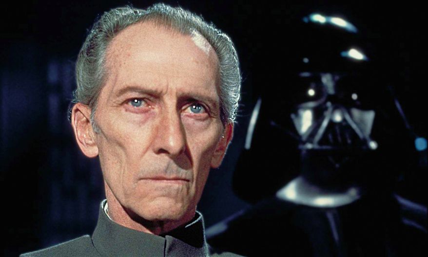 Grand Moff Wilhuff Tarkin (Peter Cushing), also known as Governor Tarkin, is a fictional character in the Star Wars universe, primarily portrayed by Peter Cushing. The character has been called "one of the most formidable villains in Star Wars history.