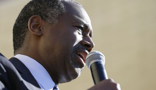 Ben Carson&#x27;s campaign shrugged off the Club for Growth&#x27;s findings, dismissing its methods and conclusions. (Associated Press)