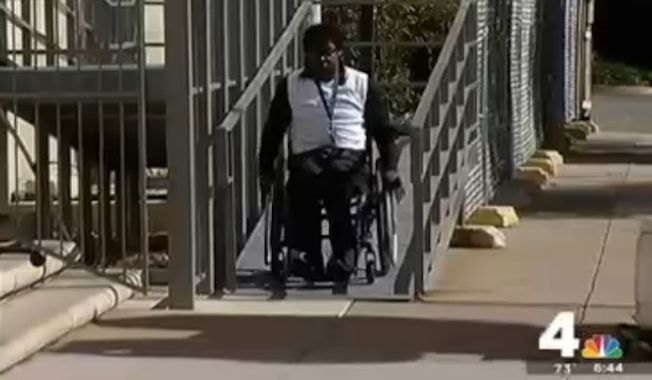 United Airlines has apologized after D&#x27;Arcee Neal said he was forced to crawl off a plane Tuesday night as he was traveling home from giving a talk about accessible transportation for the disabled. (NBC 4 Washington)