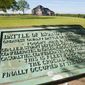 To restore the 56-acre battlefield to its Civil War glory, preservationists had to remove two houses, a garage, a pair of in-ground pools and a pool house. (Civil War Trust)