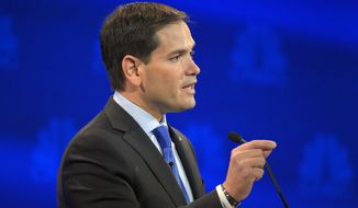 Marco Rubio argued that the child tax credit was not a transfer payment but a repayment of taxes paid, including payroll taxes imposed on all workers. He said that the tax credit should be viewed as an investment in families and in their children&#39;s futures. (Associated Press)