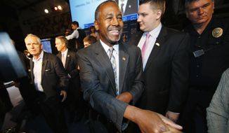 Voters — evangelical or not — say they think Ben Carson would make principled decisions, and unlike Donald Trump he&#x27;s humble enough to take guidance and to try to unite fractious parts of the GOP, not divide it further. (Associated Press)