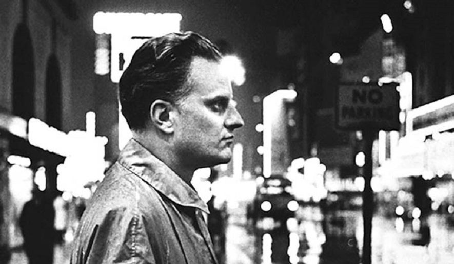 Billy Graham in New York City, 1957. Courtesy of the Billy Graham Evangelistic Association, (BillyGraham.org).