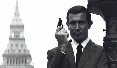 How many times did George Lazenby play the part of 007?