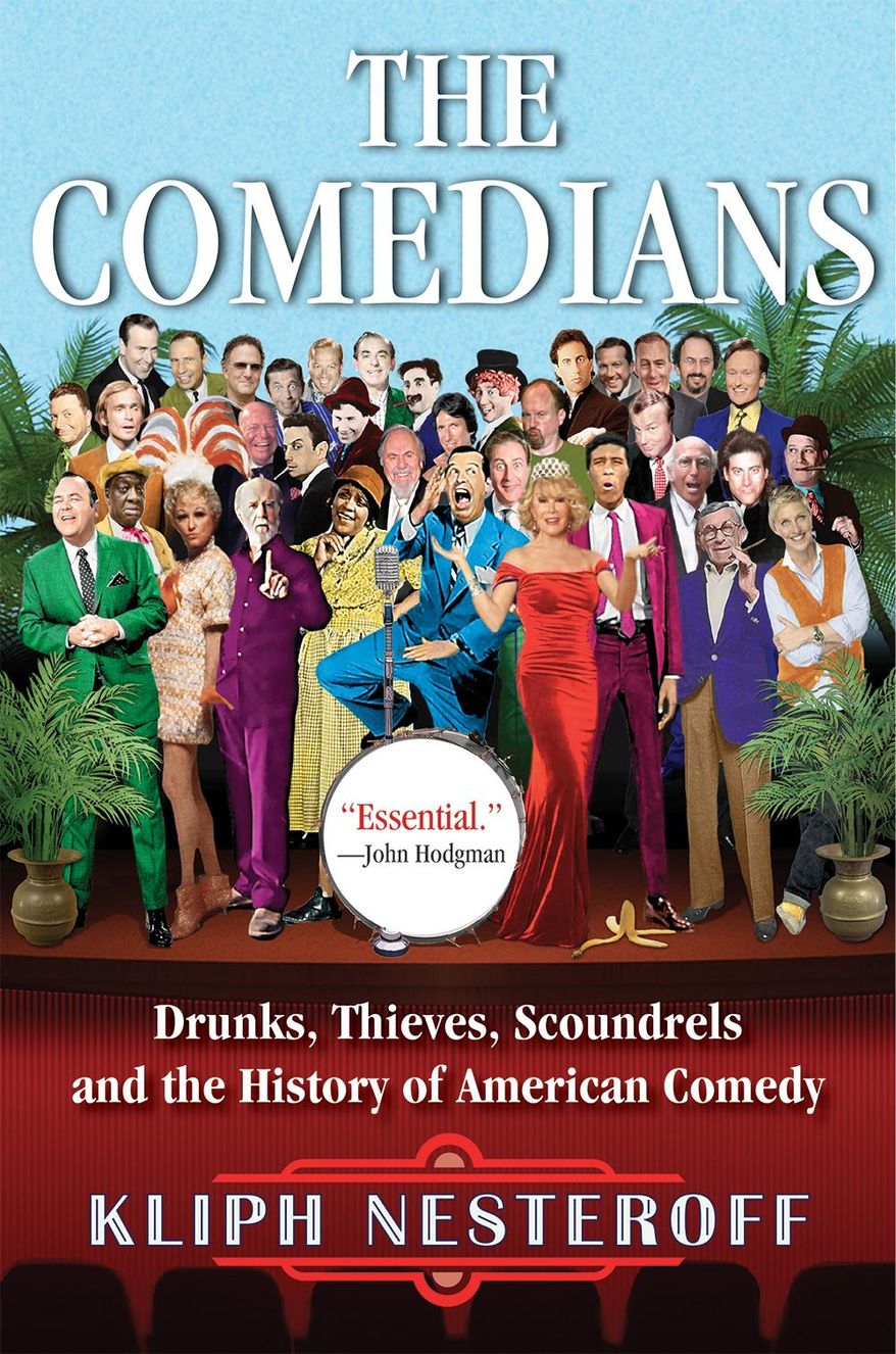 This photo provided by Grove Atlantic shows the cover of the book, &amp;quot;The Comedians,&amp;quot; by author Kliph Nesteroff. (Grove Atlantic via AP)