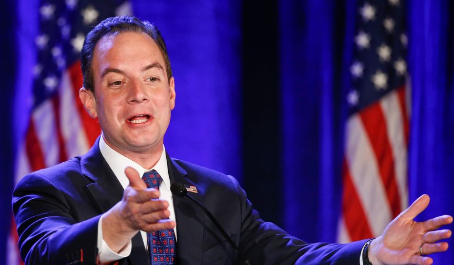 Republican National Committee Chairman Reince Priebus. (Associated Press) ** FILE **