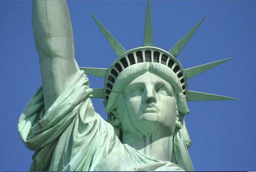 A hefty majority of Republicans maintain that America is still the greatest nation on Earth. Democrats, not so much. (National Park Service)