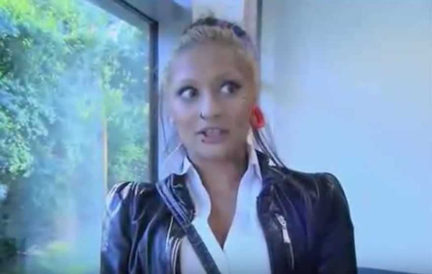 Ursula Presgrave, a BBC reality television star who wrote on Facebook that children born with Down syndrome should be "put down," could face up to six months in jail under the U.K.'s under the Malicious Communications act. (BBC3 via YouTube/@Chandan)