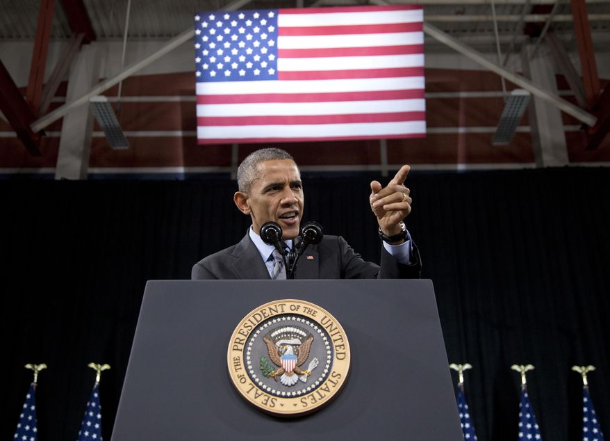 FILE - In this Nov. 21, 2014, file photo, U.S. President Barack Obama speaks about immigration at Del Sol High School in Las Vegas. Obama's plan to protect from deportation an estimated 5 million people living in the United States illegally suffered another setback Monday, Nov. 9, 2015, in a ruling from a New Orleans-based federal appeals court. In a 2-1 ruling, the 5th U.S. Circuit Court of Appeals upheld a Texas-based federal judge's injunction blocking the administration's immigration initiative. (AP Photo/Carolyn Kaster, File)