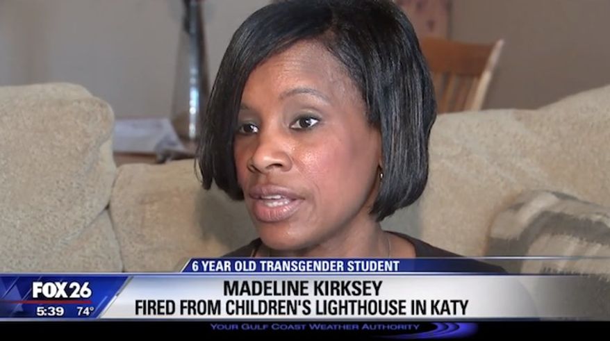 Madeline Kirksey is a former manager at Children's Lighthouse Learning Center who was allegedly fired for refusing to refer to a transgender 6-year-old by his new name. (FOX26)
