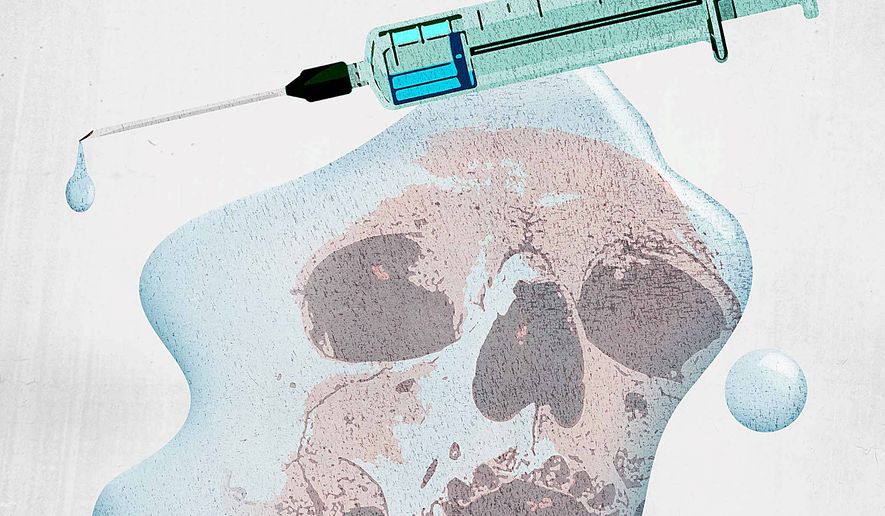 The Tragedy of Heroin Use Illustration by Greg Groesch/The Washington Times