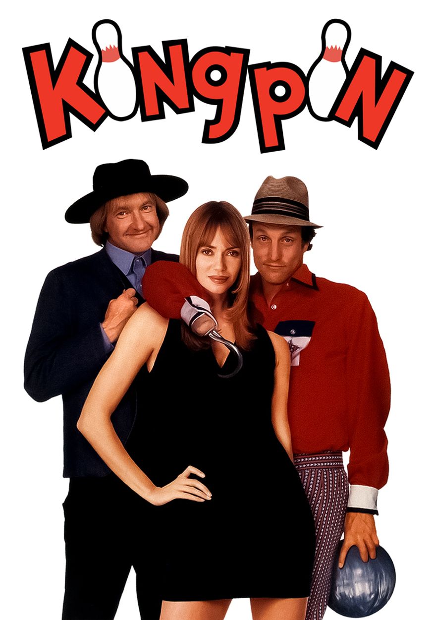 Kingpin (1996) A star bowler whose career was prematurely "cut off" hopes to ride a new prodigy to success and riches. Stars: Woody Harrelson, Randy Quaid, Bill Murray