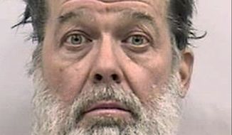Police say Robert Lewis Dear, 57, killed three people and wounded nine others at the Planned Parenthood clinic on Nov. 27, before he finally surrendered after a 5-hour-long siege. He is facing first-degree murder charges.. (El Paso County Criminal Justice Center via Associated Press)
