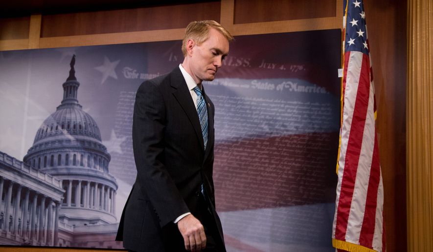Sen. James Lankford, Oklahoma Republican, is releasing &quot;Federal Fumbles,&quot; a report that compiles some of the questionable and ridiculous projects on which the government has chosen to spend taxpayers&#39; money. (Associated Press)
