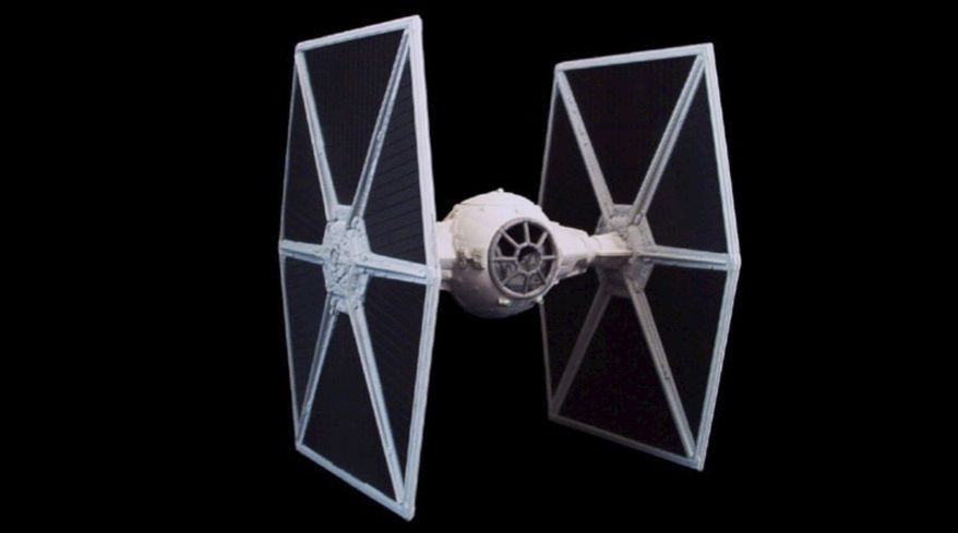 Designed for dogfights, this single-pilot vehicle was carried aboard Star Destroyers and battle stations: