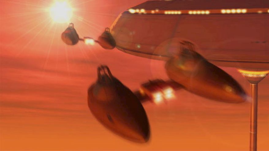Built to keep the peace in Bespin, each of these vehicles has a pilot and a gunner: