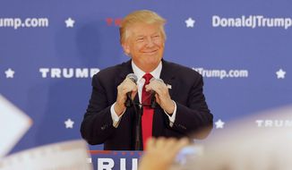Donald Trump is a candidate of the people, not of the party, and his freewheeling style has only helped him. (Associated Press)
