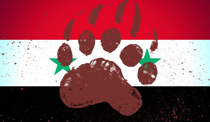 Illustration on Russia in the Middle East by M. Ryder/Tribune Content Agency