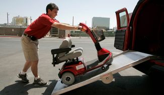 An audit report revealed Hoveround frequently claimed Medicare reimbursements for power wheelchairs and scooters it provided to beneficiaries that did not meet medical-necessity requirements in an apparent scam. (Associated Press)