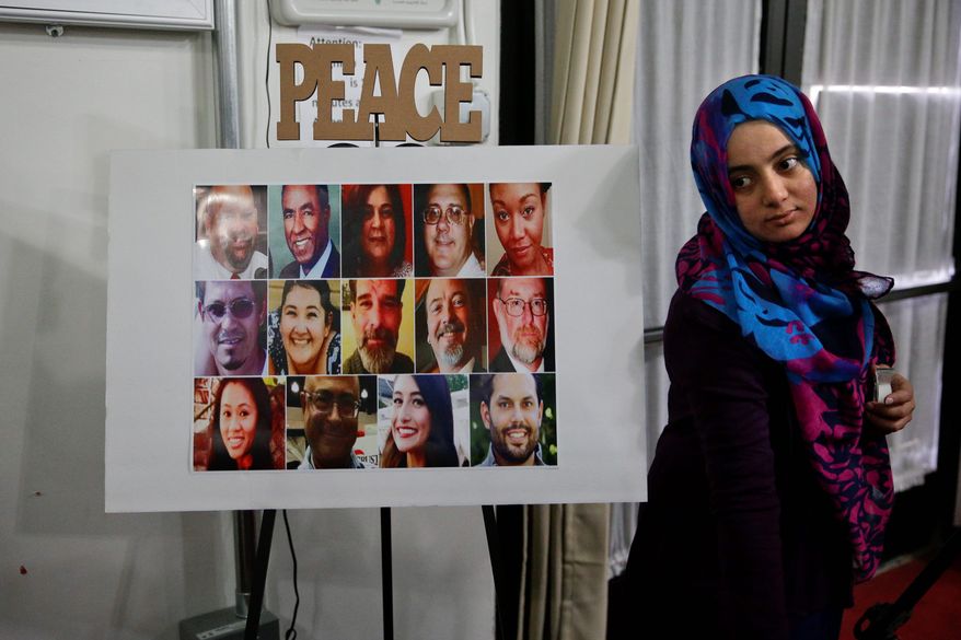 Some American Muslim advocates are calling for an end to extremism and equality of the sexes following Wednesday&#39;s California shootings. (Associated Press)