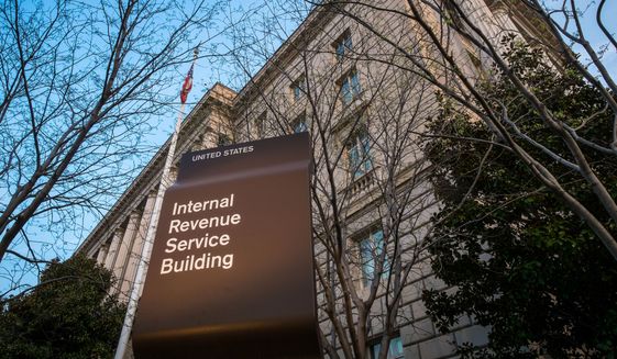 The Internal Revenue Service. (Associated Press) ** FILE **