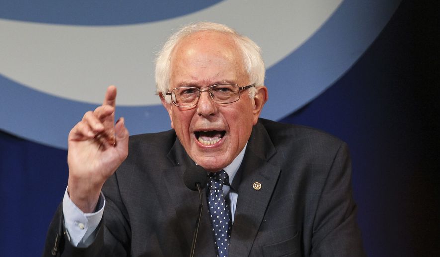 Democratic presidential candidate Sen. Bernard Sanders of Vermont has made climate change one of the top issues of his campaign, as have the other Democratic candidates. (Associated Press)