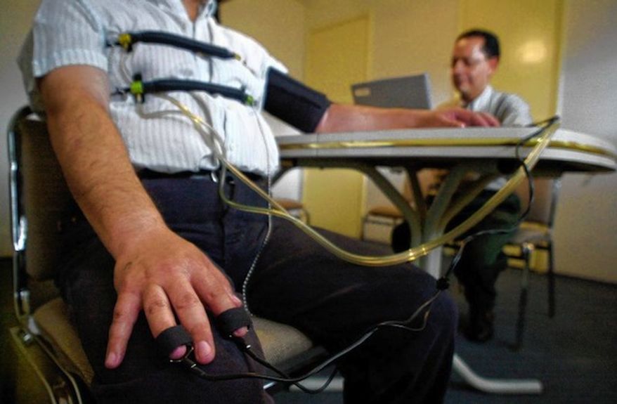 Untruthful people are most likely to make eye contact and give confident, well though-out responses when they're being deceitful, researchers at the University of Michigan have found. (AP Photo/Jose Luis Magana)