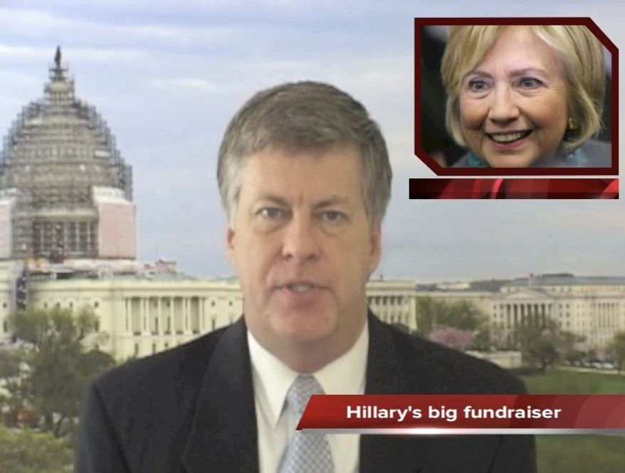 Tim Constantine reports on Hillary Clinton's fundraising efforts and actor Leonardo DiCaprio's comments on global warming.