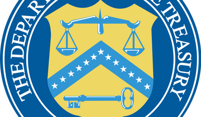 Treasury Department logo