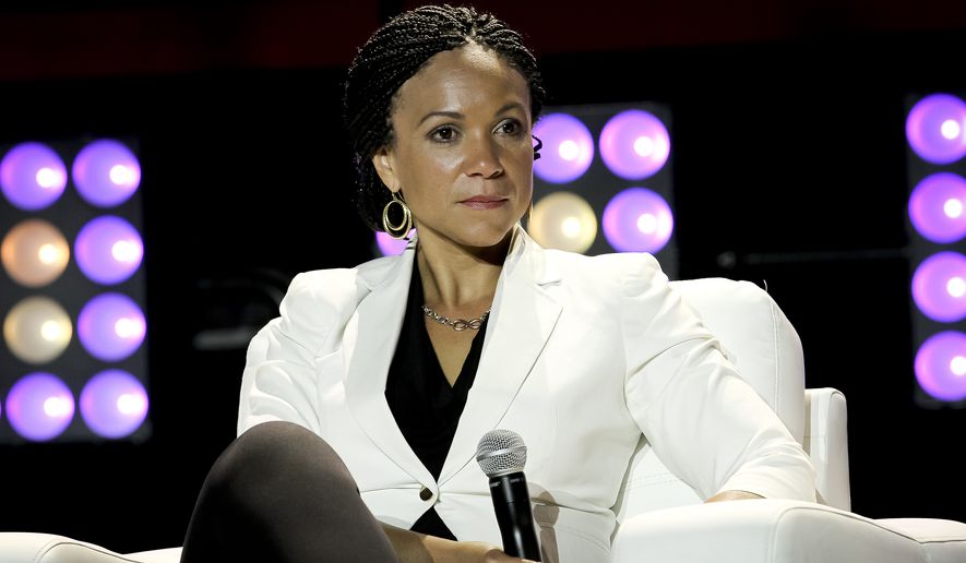 Melissa Harris-Perry attends the second day of the 2014 Essence Music Festival Concert at the Ernest N. Morial Convention Center in New Orleans on July 4, 2014. (Donald Traill/Invision/Associated Press) **FILE**