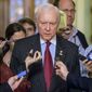 Sen. Orrin G. Hatch, a Utah Republican who, as chairman of the Senate Committee on Finance, helped strike the deal to postpone the medical device tax, said they&#39;ll be back to finish it off. &quot;It&#39;s only for two years, but we&#39;re going to ultimately get rid of it completely,&quot; he said. (Associated Press)