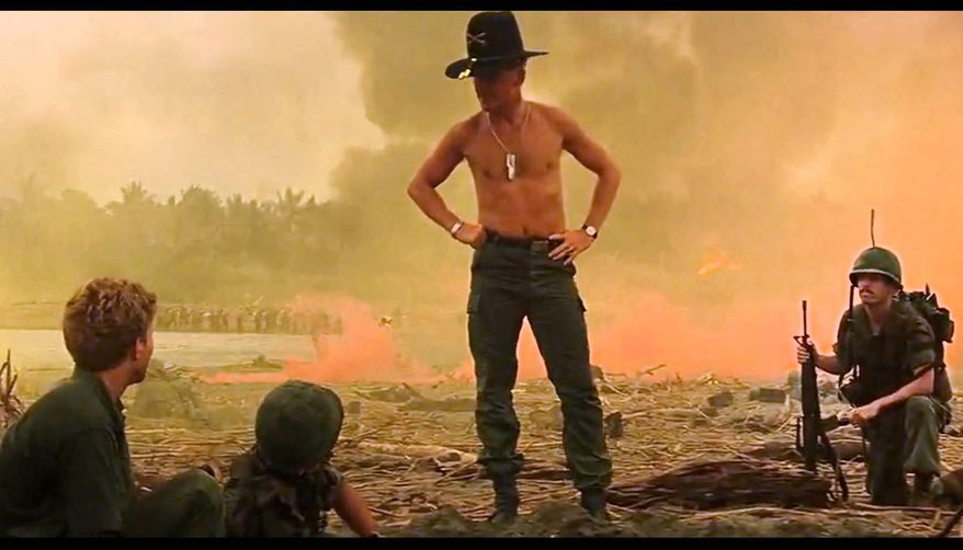 "I love the smell of napalm in the morning." Apocalypse Now